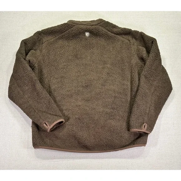 KUHL Men's XL Fleece Jacket Deep Pile Full Zip Outdoor Wear - Picture 7 of 7